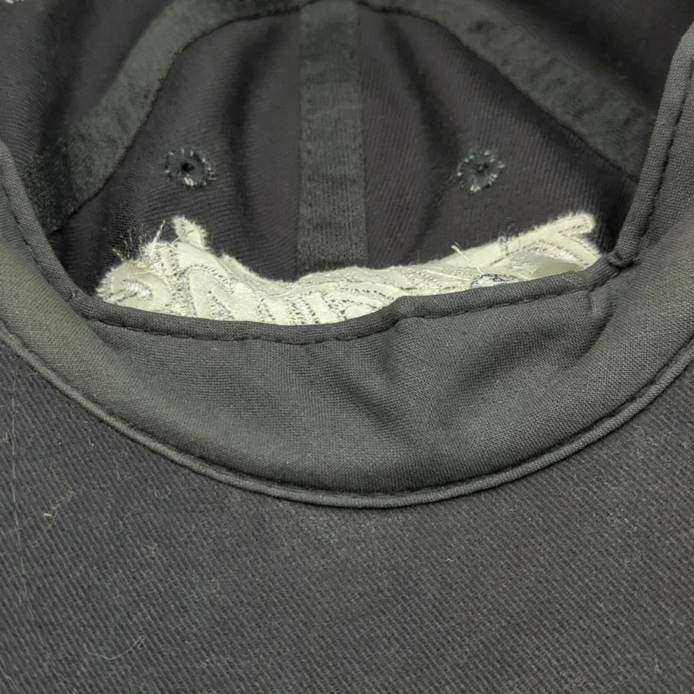 RARE Vintage Tommy Gun's Garage Chicago Dinner Theater Hat Cap Black KC